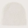 Lavish Alice Knitted Hats & Scarves<Ezra Knitted Cashmere Blend Beanie In Sand