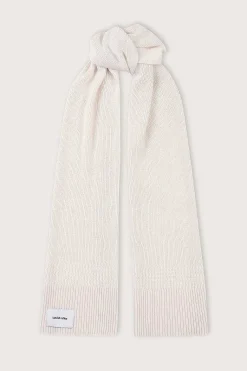 Lavish Alice Knitted Hats & Scarves<Zoha Knitted Cashmere Blend Scarf In Sand